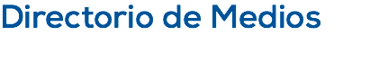 Directorio de Medios