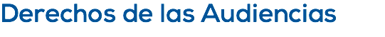 Derechos de las Audiencias